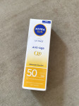 Nivea Sun krema za lice SPF50, Q10 anti-age *novo*