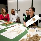 Garden Visitors Enjoying the Herbarium