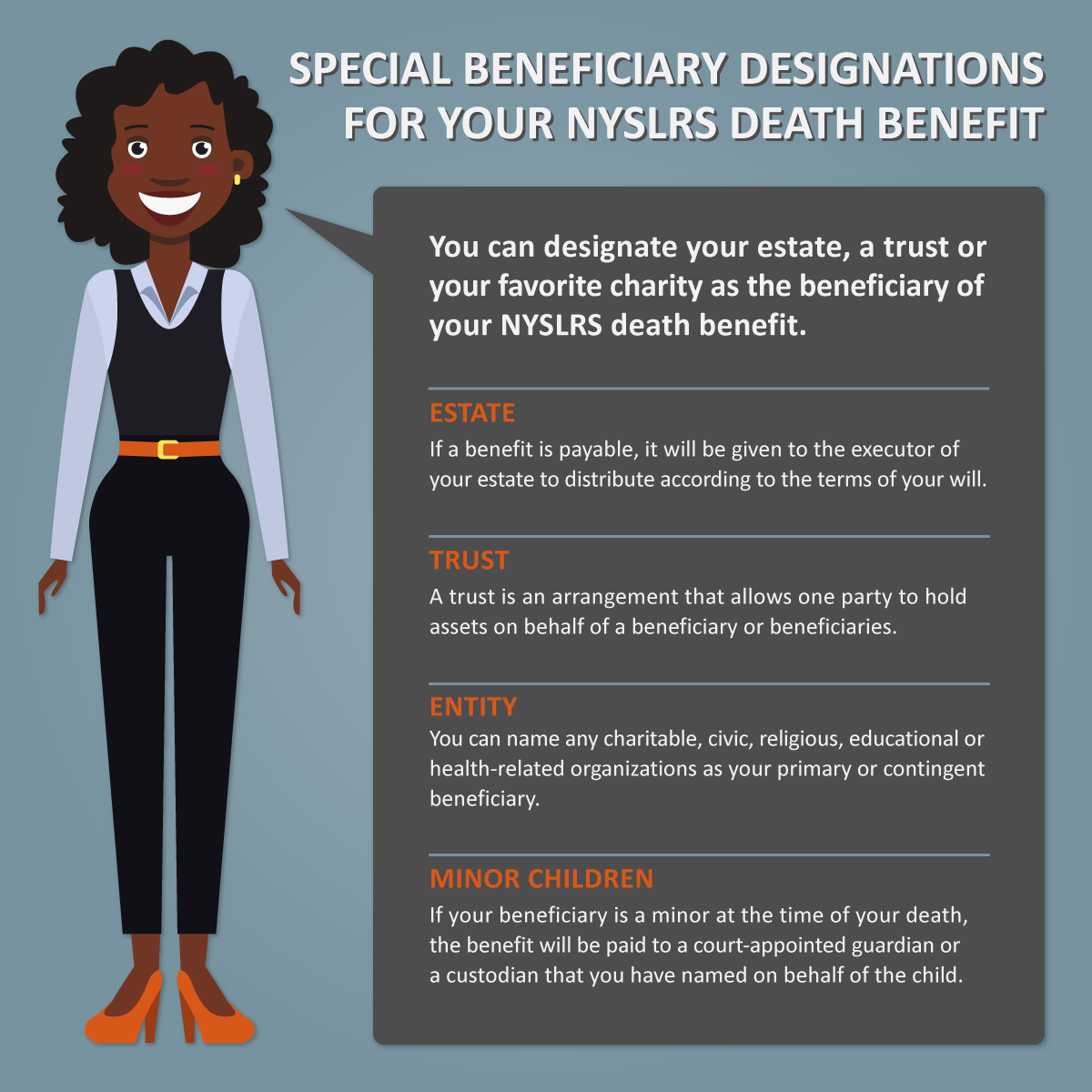 Special Beneficiary Designations for Your NYSLRS Death Benefit