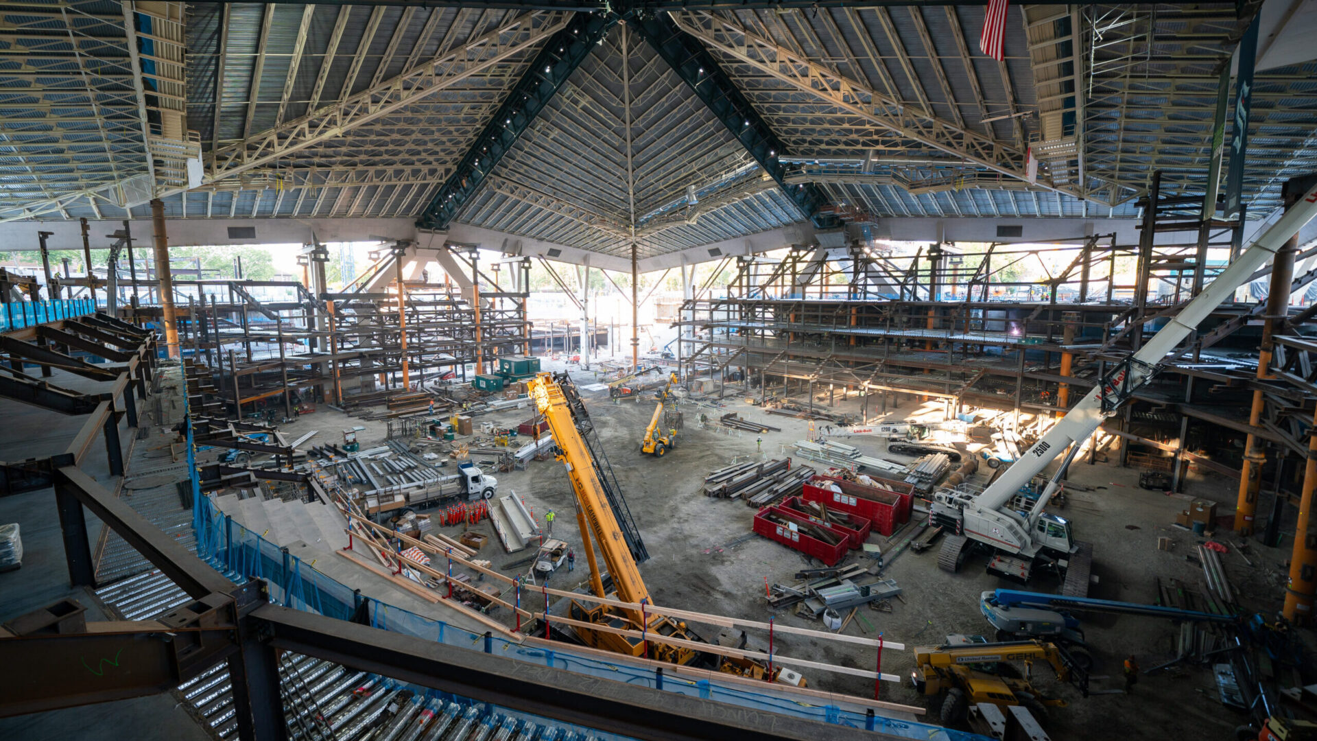 Climate Pledge Arena Construction