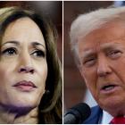 Vice President Kamala&nbsp;Harris&nbsp;and former president Donald&nbsp;Trump. Photo: Reuters&nbsp;