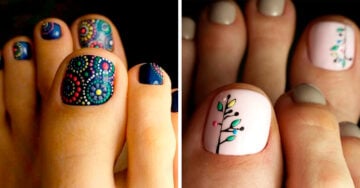 20 Encantadores diseños de pedicura que harán que quieras presumir con más frecuencia tus pies