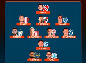 El XI ideal de la Liga Profesional, con ausencias que hicieron ruido