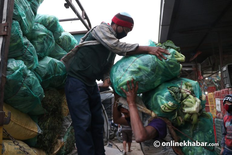 कालीमाटीमा काउली र बन्दागोभी किलोको २५ रुपैयाँ