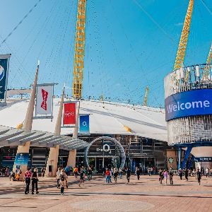 The O2 entrance