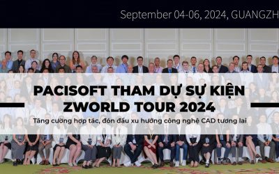 PACISOFT tham dự sự kiện ZWorld Tour 2024 – Tăng cường hợp tác, đón đầu xu hướng công nghệ CAD tương lai