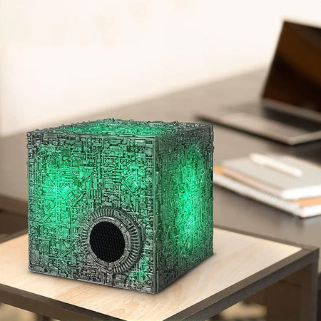 Star Trek BORG CUBE Bluetooth Speaker with Illumination and Sound Effects - Paramount Shop