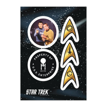 Star Trek: The Original Series Sticker Sheet - Paramount Shop