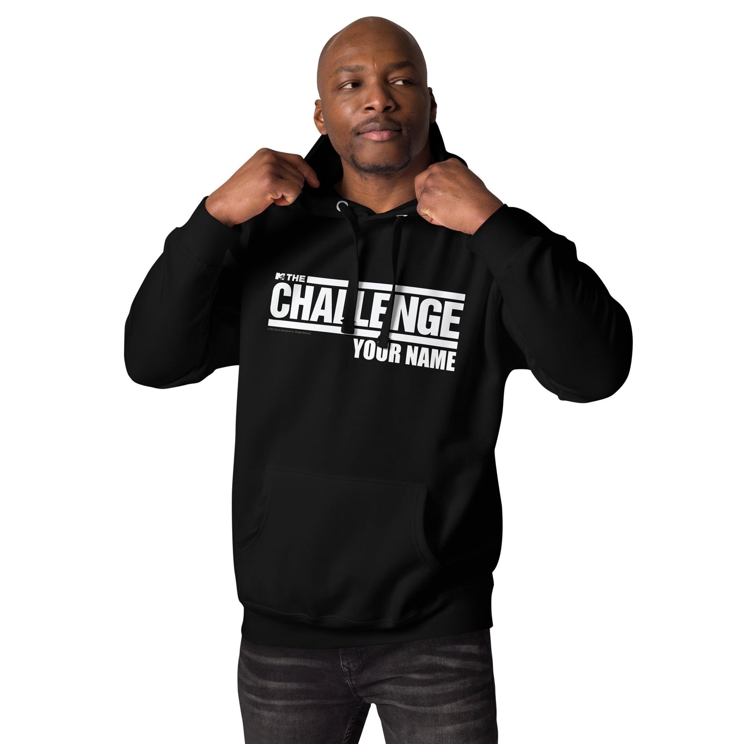 The Challenge Logo Personalized Adult Hoodie - Paramount Shop