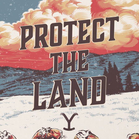 Yellowstone Protect The Land Laptop Sleeve - Paramount Shop