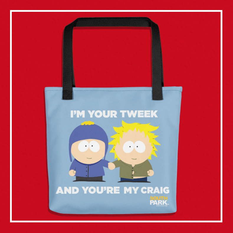 South Park Your Tweek My Craig Premium Tote Bag