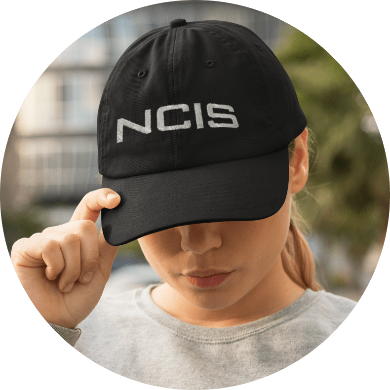 NCIS Gorra bordada de agente especial