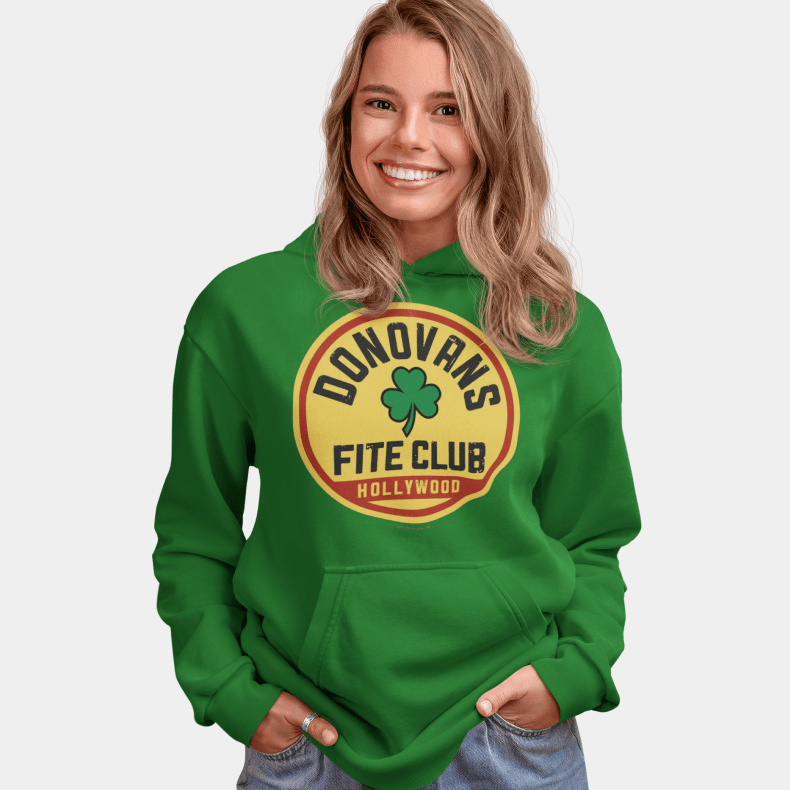 Ray Donovan Fite Club Clover Fleece Hooded Sweatshirt