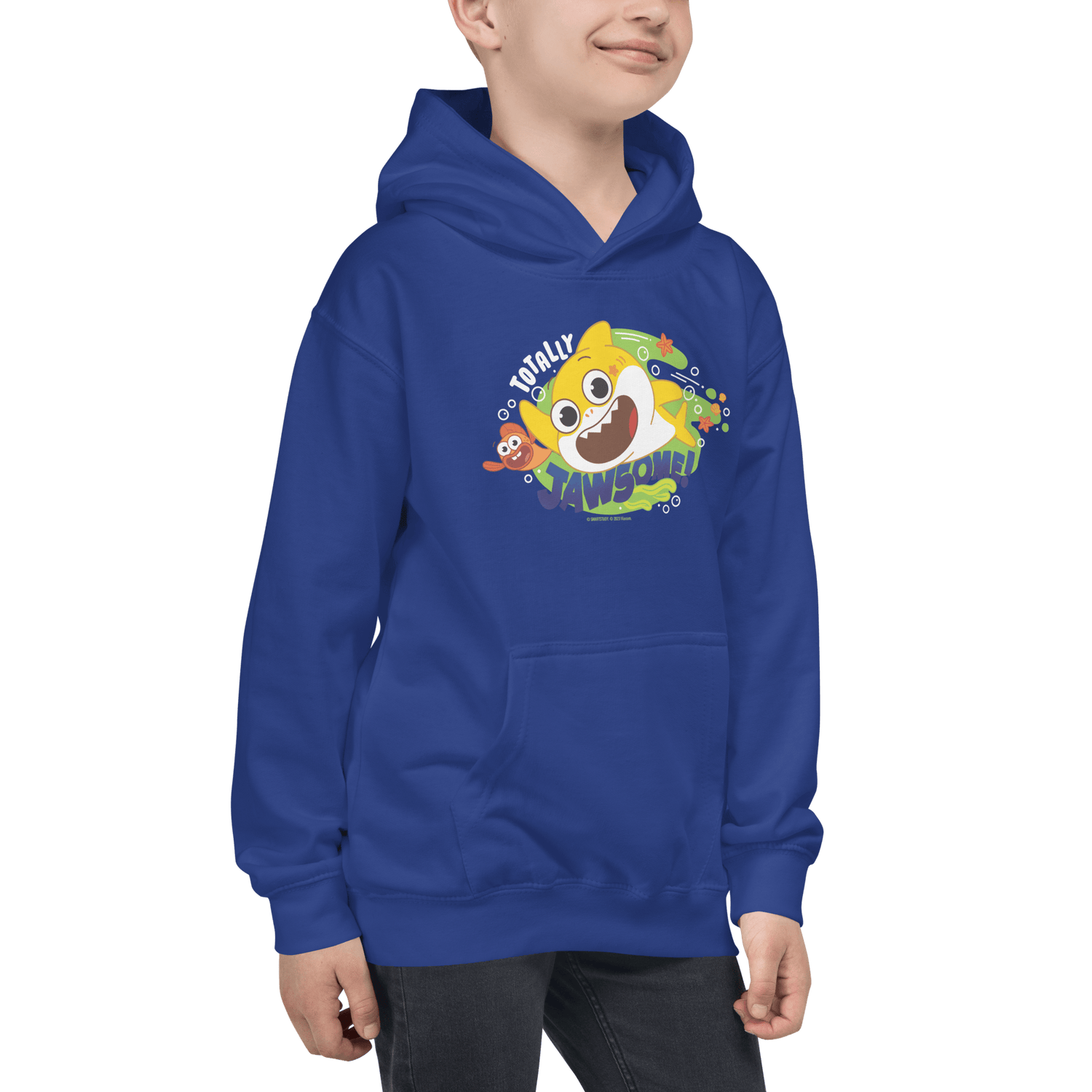 Baby Shark's Big Show Totally Jawsome Kids Hooded Sweatshirt - Paramount Shop