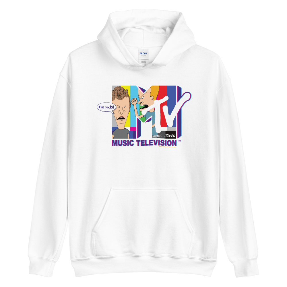 Beavis and Butt - Head MTV Logo Hooded Sweatshirt - Paramount Shop