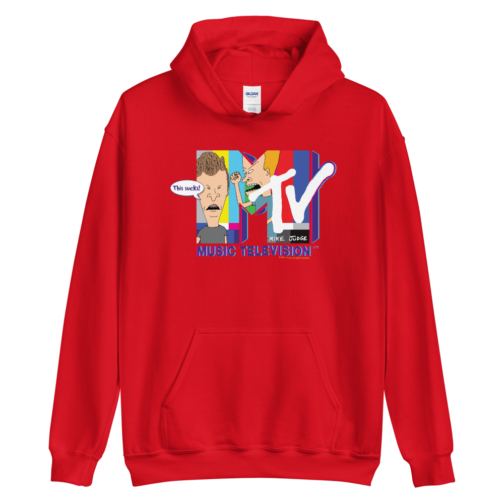 Beavis and Butt - Head MTV Logo Hooded Sweatshirt - Paramount Shop