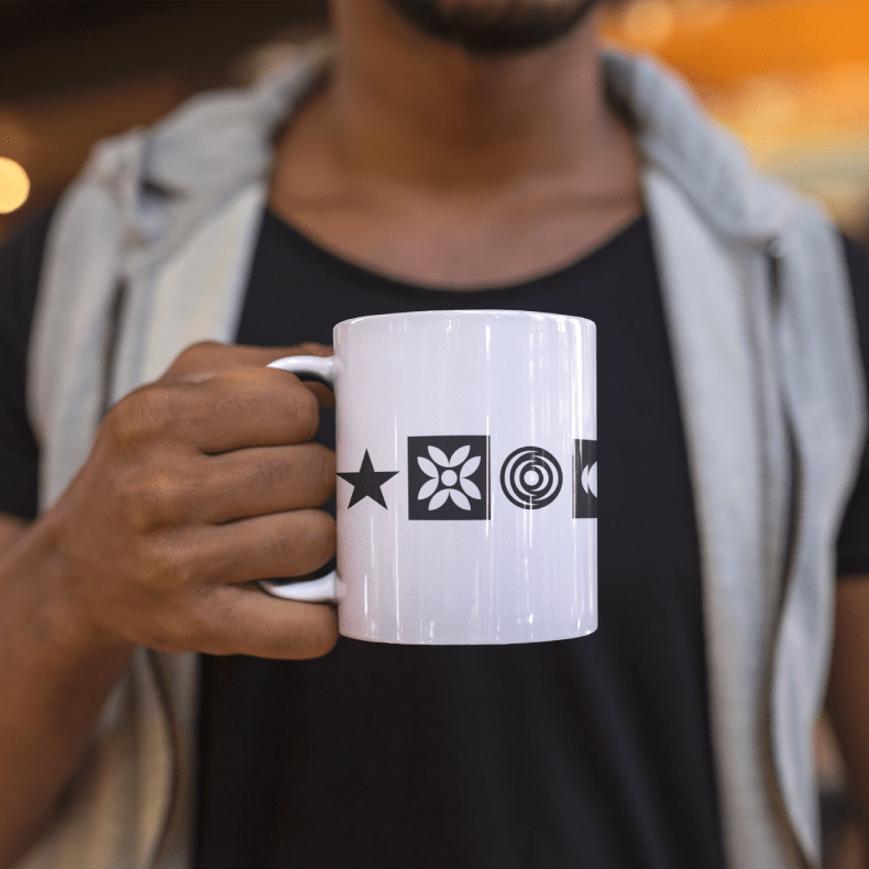 BET Icons White Mug