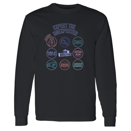 Big Brother Logo Mash Up Adult Long Sleeve T - Shirt - Paramount Shop