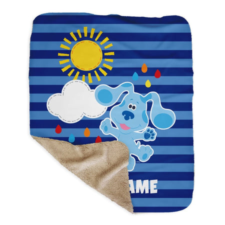 Blue's Clues & You! Personalized Sherpa Blanket - Paramount Shop