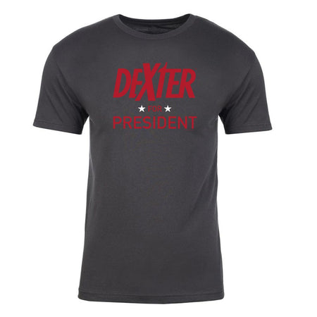 Dexter For President Adult Short Sleeve T - Shirt - Paramount Shop