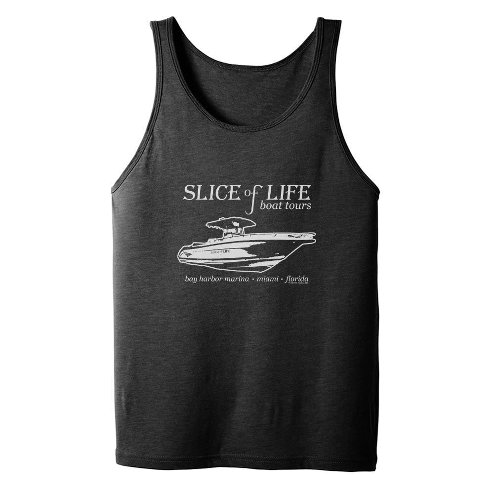 Dexter Slice of Life Boat Tours Adult Tank Top - Paramount Shop