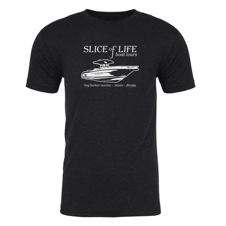 Dexter Slice of Life Boat Tours Men's Tri - Blend T - Shirt - Paramount Shop