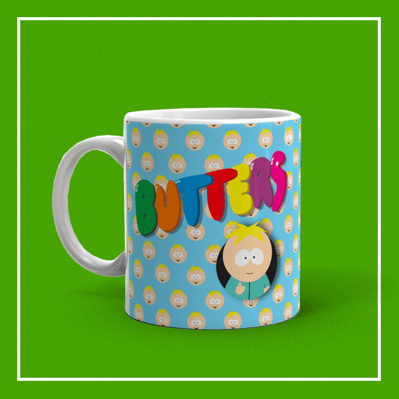 South Park Regenbogen-Butter Tasse