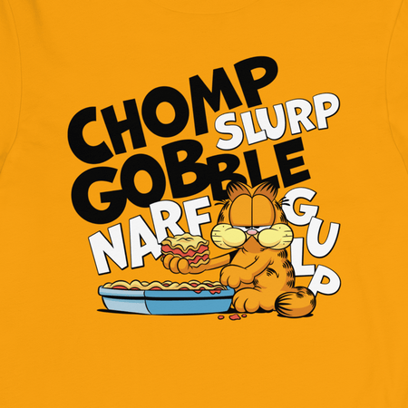 Garfield CHOMP Adult Long Sleeve T - Shirt - Paramount Shop