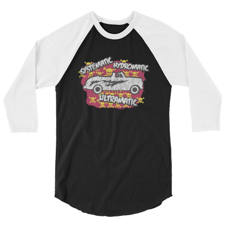 Grease Systematic Hydromatic Ultramatic Unisex 3/4 Sleeve Raglan Shirt - Paramount Shop