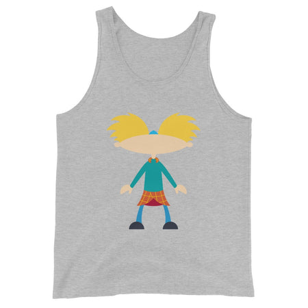 Hey Arnold! Minimalist Arnold Unisex Tank Top - Paramount Shop