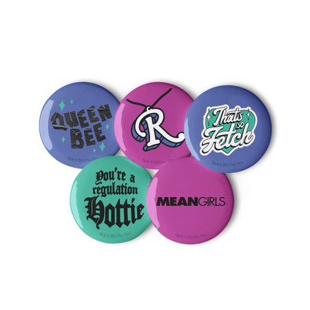 Mean Girls Day Pin Button Set - Paramount Shop