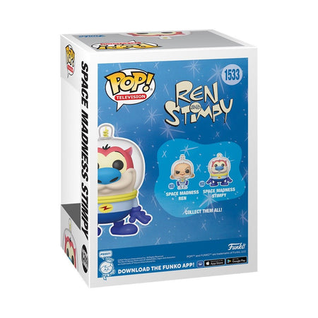 Ren & Stimpy Show Stimpy in Space Suit Funko POP! Figure - Paramount Shop