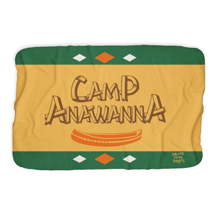 Salute Your Shorts Camp Anawanna Sherpa Blanket - Paramount Shop