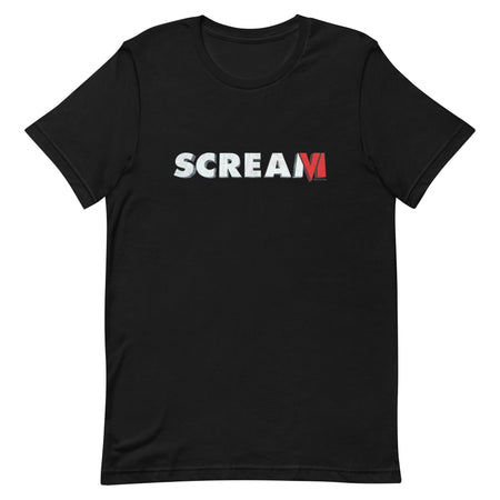 Scream VI Logo Adult Short Sleeve T - Shirt - Paramount Shop