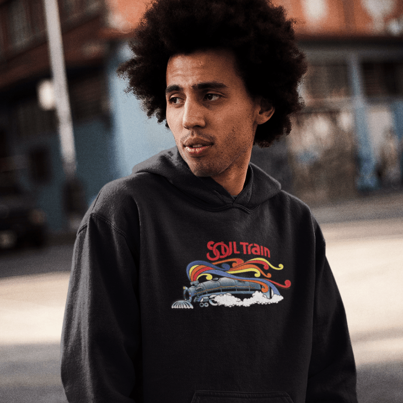 Soul Train Tren Unisex Sudadera con capucha Premium