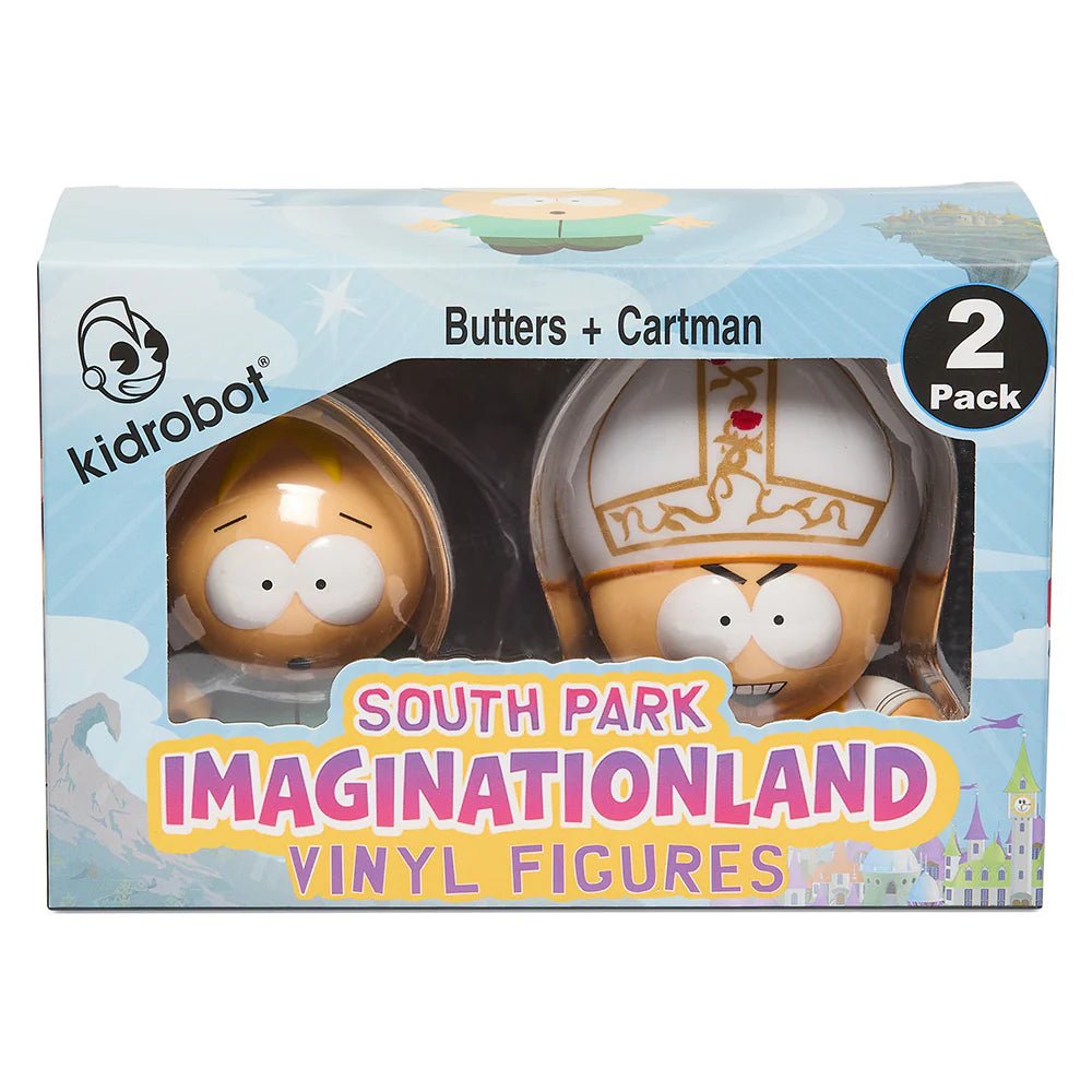 South Park Imaginationland Butters and Cartman Kidrobot Vinyl Figures - Paramount Shop