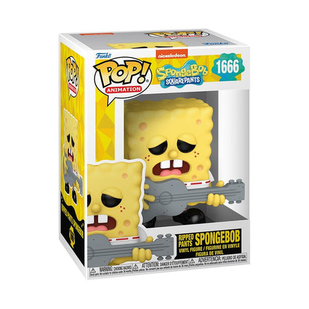 SpongeBob SquarePants 25th Anniversary SpongeBob with Ripped Pants Funko Pop! Figure - Paramount Shop