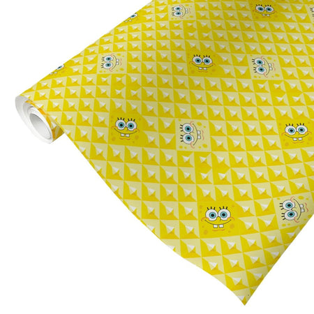 SpongeBob SquarePants Faces Wrapping Paper - Paramount Shop