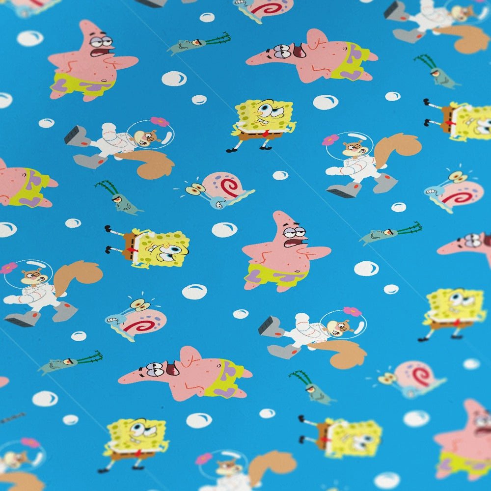 SpongeBob SquarePants Friends Gift Wrap - Paramount Shop