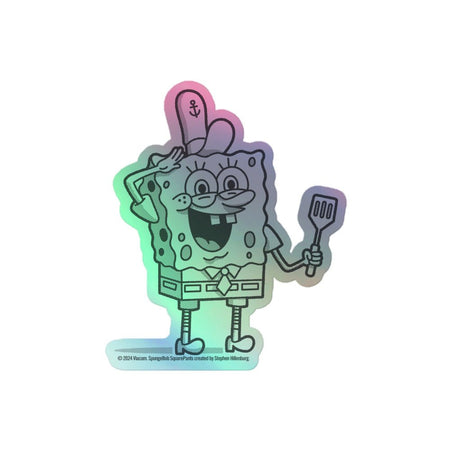 SpongeBob SquarePants Holographic Sticker - Paramount Shop