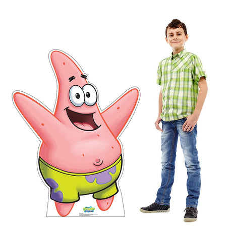 Spongebob Squarepants Patrick Life - Size Cardboard Cutout Standee - Paramount Shop