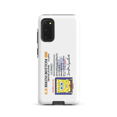 SpongeBob SquarePants SpongeBob Driver's License Tough Phone Case - Samsung - Paramount Shop