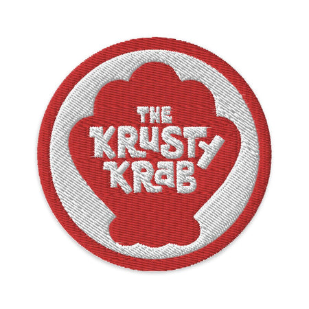 Spongebob Squarepants The Krusty Krab Logo Patch - Paramount Shop