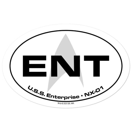 Star Trek: Enterprise Location Die Cut Sticker - Paramount Shop