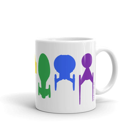 Star Trek Ships of the Line Pride White Mug - Paramount Shop