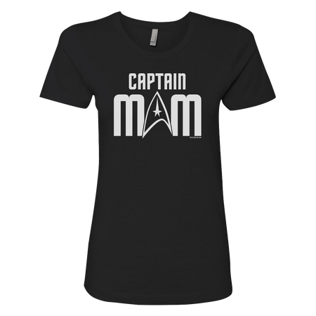 Star Trek: The Original Series Captain Mom Women's Short Sleeve T - Shirt - Paramount Shop