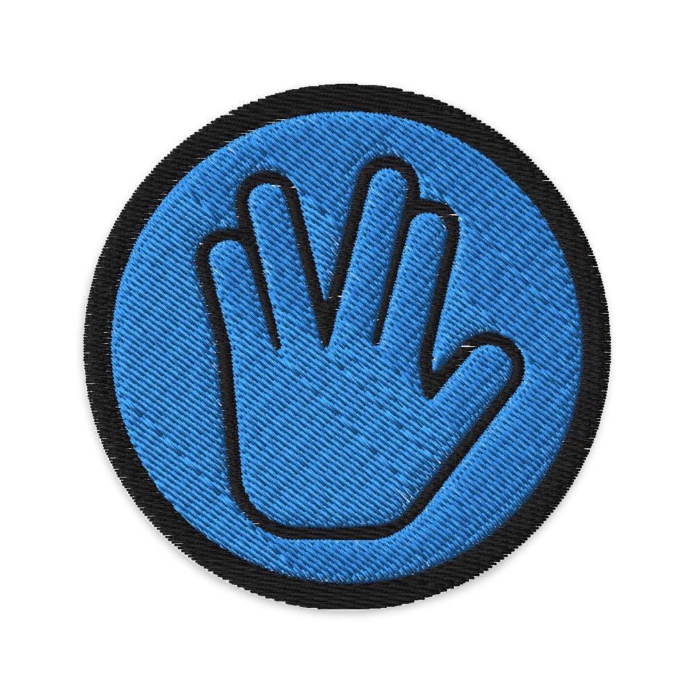 Star Trek: The Original Series Vulcan Salute Embroidered Patch - Paramount Shop