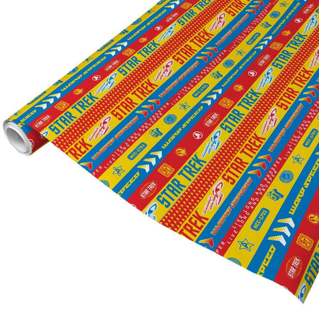 Star Trek: The Original Series Warp Speed Satin Wrapping Paper - Paramount Shop