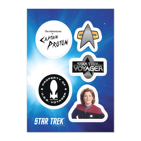 Star Trek: Voyager Sticker Sheet - Paramount Shop