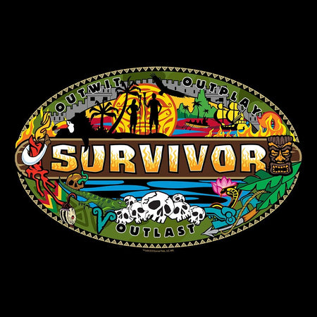 Survivor Mashup Logo Sherpa Blanket - Paramount Shop